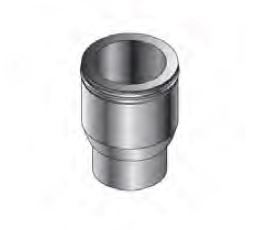 Roccheggiani Stainless Steel Tapered Adaptor 5-6