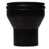 Roccheggiani Black Tapered Adaptor 5"