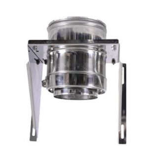 Roccheggiani Stainless Steel Chimney Base Support 5"