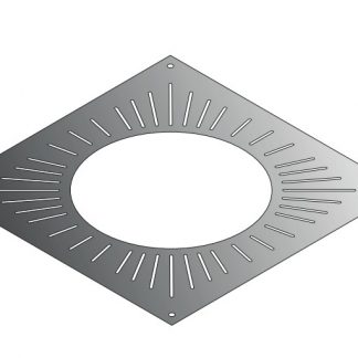 Roccheggiani Stainless Steel Firestop 5" NEW