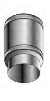 Roccheggiani Stainless Steel Straight Pipe 200mm x 6"