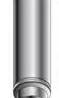 Roccheggiani Stainless Steel Straight Pipe 950mm x 6"