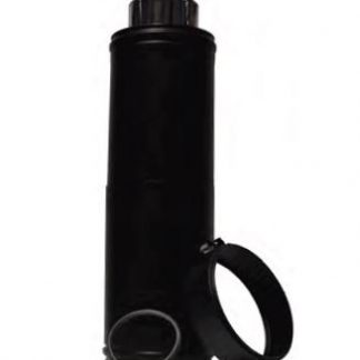 Roccheggiani Black Adjustable Pipe 510-890mm x 5