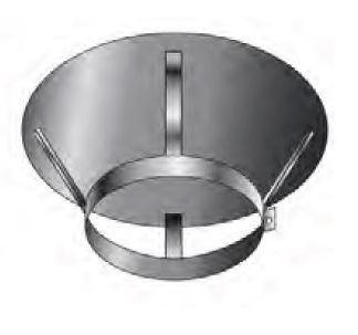 Roccheggiani Stainless Steel Rain Cap 5"