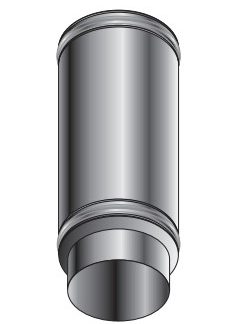 Roccheggiani Black Starter Pipe 4-5" x 450mm