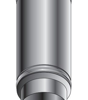 Roccheggiani Black Starter Pipe 5" x 450mm