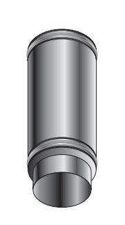 Roccheggiani Black Starter Pipe 6" x 450mm