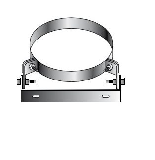 Roccheggiani Stainless Steel Standard Wall Bracket 5