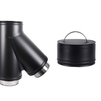 Roccheggiani Black 45 Degree Tee complete with cap 5"