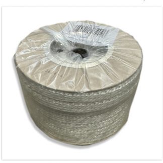 12mm x 3mm x 25m Roll of Sticky Back Fibre Tape White