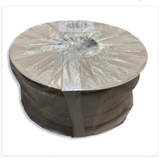 25mm x 3mm x 25m Roll of Sticky Back Fibre Tape White