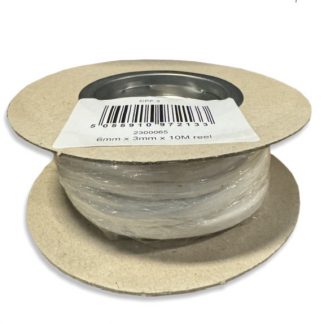 6mm x 3mm x 10m Roll of Stove Sealing Ceramic Paper Strip