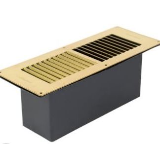 Floor Vent Brass 100 sq cm BM435/1